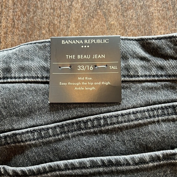 Banana republic black jeans sz 16 - new with tags - Picture 5 of 11